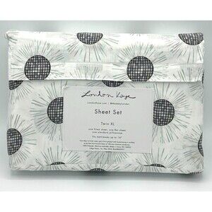London Kaye Disco Ball Sheets Set TWIN XL